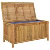 vidaXL Bo&icirc;te de rangement de jardin 110x52x55 cm Bambou