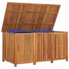 vidaXL Boîte de rangement de jardin 150x80x75 cm bois massif d'acacia