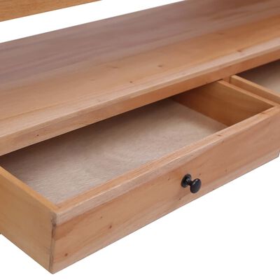 vidaXL Meuble TV 120x30x40 cm Bois d'acajou massif