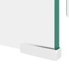 vidaXL Meuble TV/pour moniteur 80x30x13 cm verre transparent