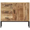 vidaXL Buffet 88x30x71 cm Bois de manguier massif