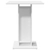 vidaXL Table de bistro Blanc 60x60x75 cm Bois d'ingénierie