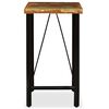 vidaXL Table de bar Bois de récupération massif 60x60x107 cm