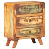 vidaXL Buffet 60x35x75 cm Bois massif de récupération