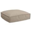 vidaXL Set de coussins de palette 2 pcs Taupe Tissu Oxford