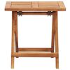 vidaXL Table pliable de jardin 40x40x40 cm Bois d'acacia massif