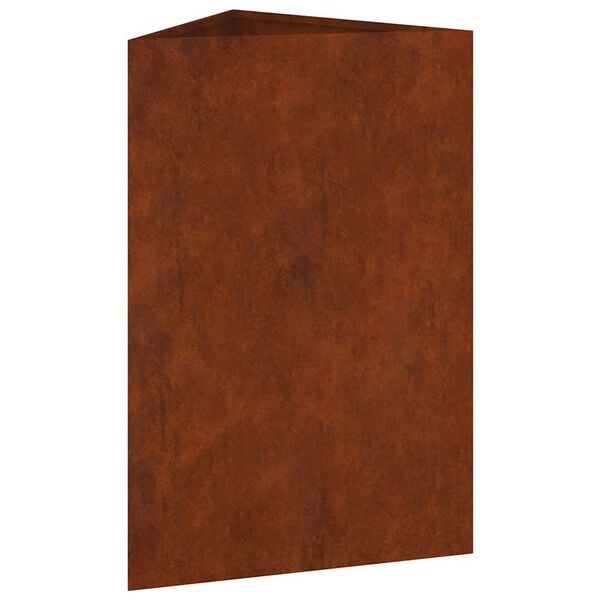 vidaXL Jardini&egrave;re 50x43x75 cm acier corten