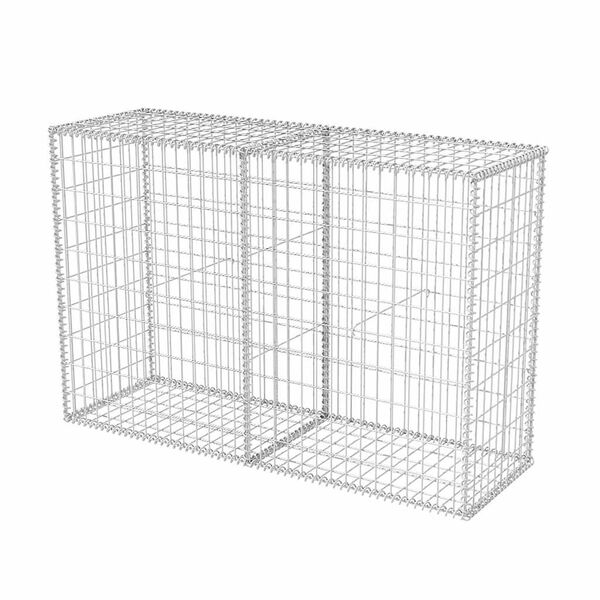 vidaXL Panier de gabion Acier galvanis&eacute; 150x50x100 cm