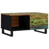 vidaXL Table basse 80x50x40 cm Bois de r&eacute;cup&eacute;ration et d'ing&eacute;nierie
