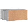 vidaXL Support d'imprimante sonoma gris 49x40x22,5cm bois d'ingénierie