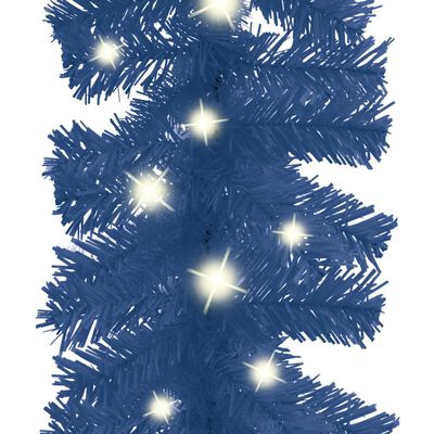 vidaXL Guirlande de Noël avec lumières LED 5 m Bleu