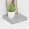vidaXL &Eacute;tag&egrave;re murale flottante gris b&eacute;ton 23x23,5x3,8 cm MDF