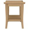 vidaXL Table d'appoint de salle de bain 50x35x45cm bois de teck solide