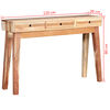 vidaXL Table console Bois de récupération massif