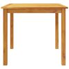 vidaXL Ensemble &agrave; manger de jardin 5 pcs 85x85x74 cm Bois d'acacia solide
