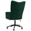 vidaXL Chaise de relaxation Vert foncé Velours