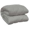 vidaXL Couverture lest&eacute;e Gris 220x240 cm 15 kg Tissu