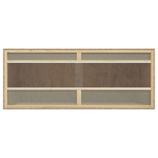 vidaXL Terrarium Bois d'ing&eacute;nierie 120x50x50 cm