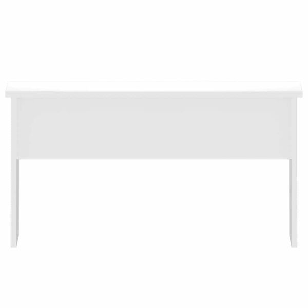 vidaXL Table basse blanc brillant 80x50,5x41,5 cm bois d'ingénierie