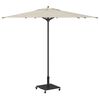 vidaXL Pied de parasol Noir 45 x 45 x 31,5 cm