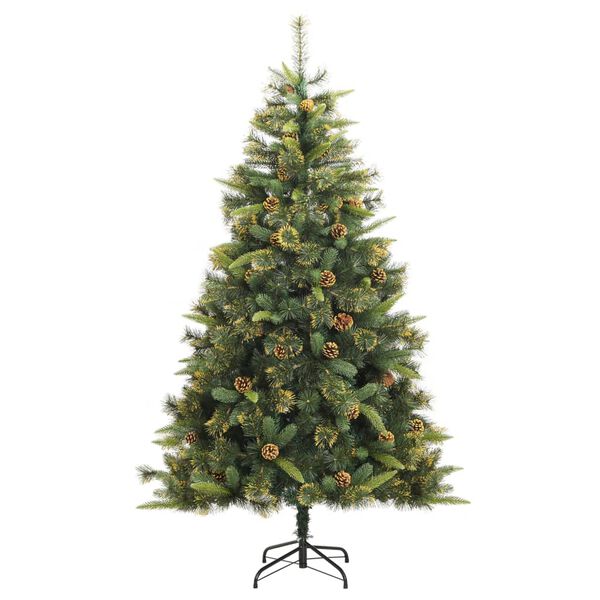 vidaXL Sapin de No&euml;l artificiel articul&eacute; avec 300 LED 180 cm