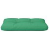 vidaXL Coussin de palette vert 80x40x12 cm tissu