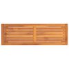 vidaXL Banc de jardin 110x35x45 cm bois massif d'acacia