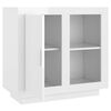 vidaXL Buffet Blanc brillant 80x40x75 cm