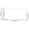 vidaXL Auvent lat&eacute;ral r&eacute;tractable de patio 220x500 cm Noir