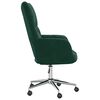 vidaXL Chaise de relaxation Vert fonc&eacute; Velours