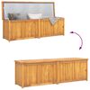 vidaXL Boîte de jardin 175x50x55 cm Bois massif de teck
