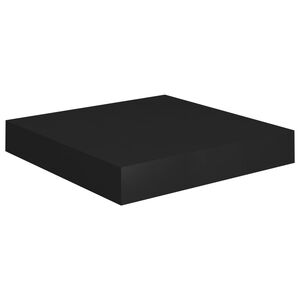 vidaXL Étagère flottante murale noir 23x23,5x3,8 cm MDF