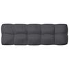 vidaXL Coussins de canap&eacute; palette lot de 7 Anthracite