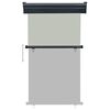vidaXL Auvent lat&eacute;ral de balcon 105x250 cm Gris