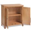 vidaXL Buffet 70x35x75 cm Bois de ch&ecirc;ne massif