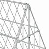 vidaXL Cage pour lapins Argent 215 x 100 x 85 cm Acier galvanis&eacute;
