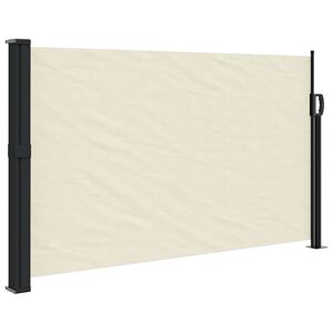 vidaXL Auvent lat&eacute;ral r&eacute;tractable cr&egrave;me 120x500 cm