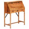 vidaXL Bureau 90x40x107 cm Bois d'acacia massif