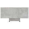 vidaXL Table basse Gris b&eacute;ton 85x55x31 cm Bois d'ing&eacute;nierie