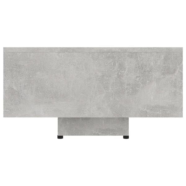 vidaXL Table basse Gris b&eacute;ton 85x55x31 cm Bois d'ing&eacute;nierie
