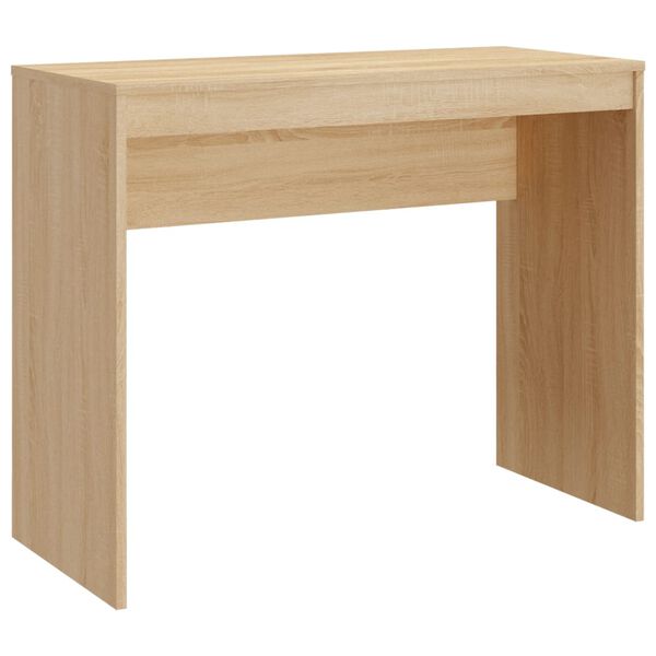 vidaXL Bureau Ch&ecirc;ne sonoma 90x40x72 cm Bois d'ing&eacute;nierie