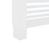 vidaXL Cache-radiateur Blanc 112x19x81,5 cm MDF