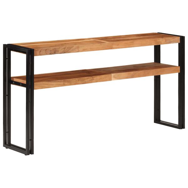 vidaXL Table console 150x30x75 cm Bois d'acacia solide
