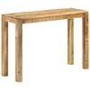 vidaXL Table console 110x35x76 cm Bois de manguier brut