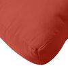 vidaXL Coussin de palette rouge mélangé 60x60x9,5 cm tissu
