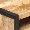 vidaXL Table basse 100x50x40 cm Bois de manguier brut