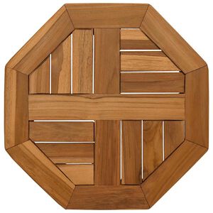 vidaXL Dessus de table 40x40x2,5 cm octogonal bois de teck massif