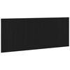 vidaXL Tête de lit Chêne noir 200 x 1,5 x 80 cm Bois d'ingénierie