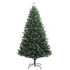 vidaXL Sapin de No&euml;l artificiel articul&eacute; 150 LED et boules 150 cm
