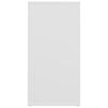 vidaXL Armoires &agrave; chaussures 2pcs Blanc 31,5x35x70cm Bois d'ing&eacute;nierie